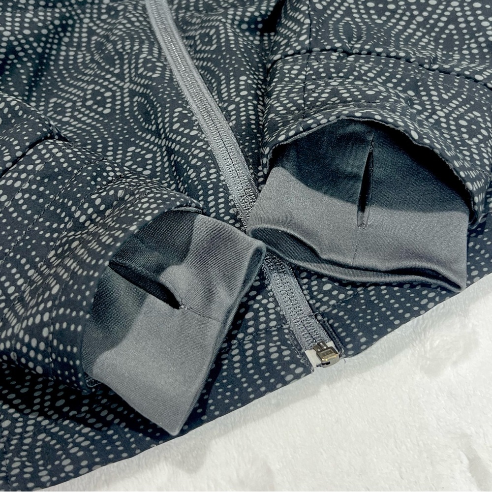 Columbia Jacket Asymmetrical Zip Omni-Shield Softshell Hooded Black Gray Medium - Picture 12 of 17